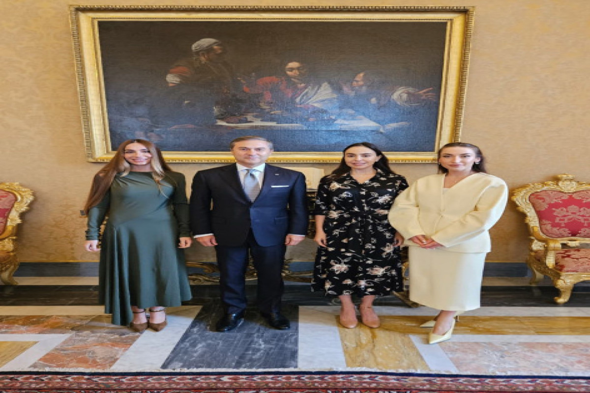 La première vice-présidente Mehriban Aliyeva rencontre le pape Léon XIV
