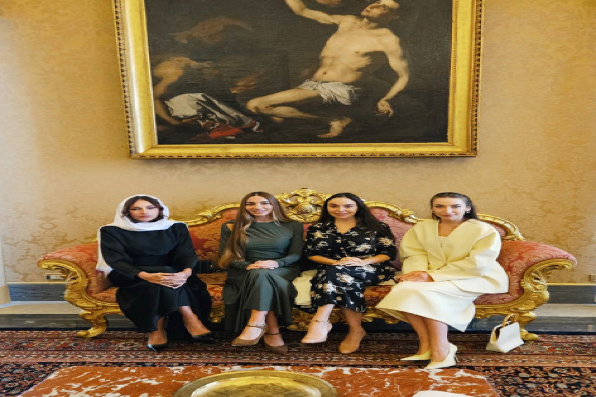 La première vice-présidente Mehriban Aliyeva rencontre le pape Léon XIV