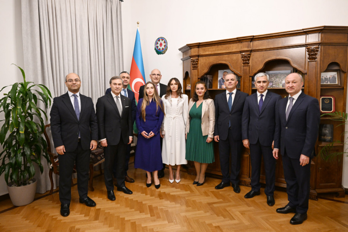 Mehriban Aliyeva a participé à la cérémonie d'inauguration du bureau administratif de l'ambassade d'Azerbaïdjan près le Saint-Siège