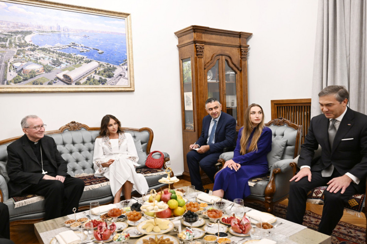 Mehriban Aliyeva a participé à la cérémonie d'inauguration du bureau administratif de l'ambassade d'Azerbaïdjan près le Saint-Siège
