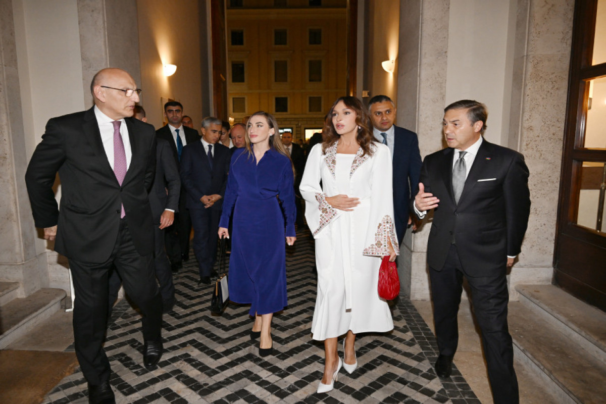 Mehriban Aliyeva a participé à la cérémonie d'inauguration du bureau administratif de l'ambassade d'Azerbaïdjan près le Saint-Siège