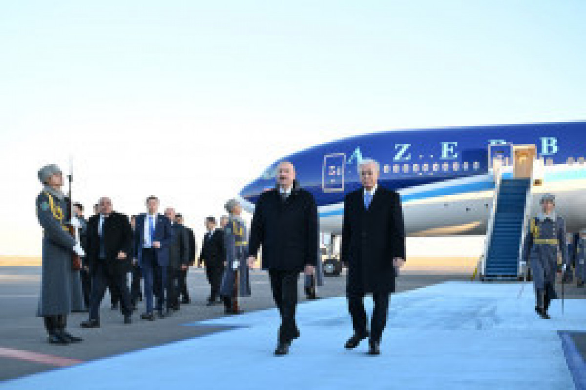 Le président Ilham Aliyev entame une visite d'État au Kazakhstan
