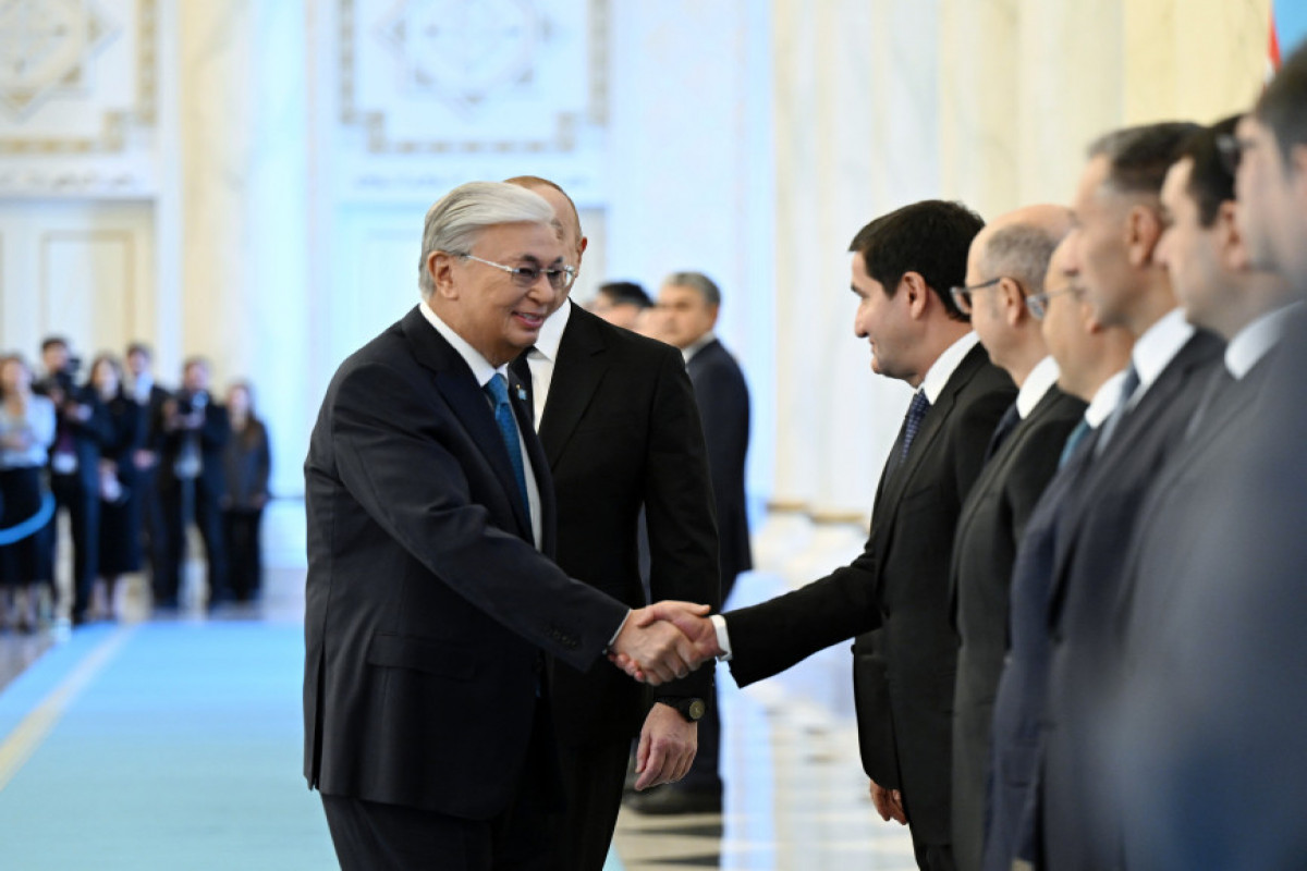 Cérémonie d’accueil officiel du président azerbaïdjanais à Astana - Photo 