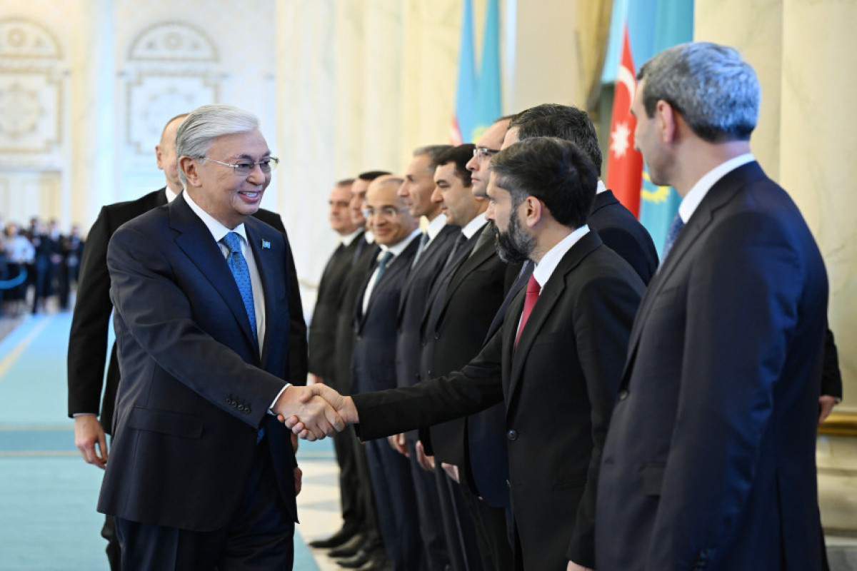 Cérémonie d’accueil officiel du président azerbaïdjanais à Astana - Photo 