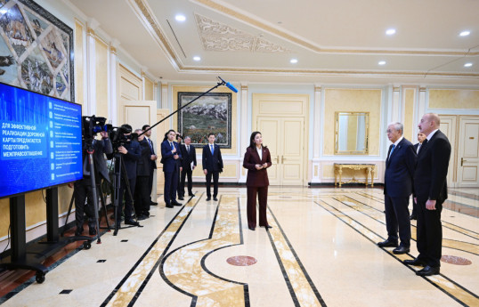 Présentation du projet conjoint « Développement du Couloir médian » à Astana