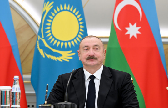 Président azerbaïdjanais Ilham Aliyev