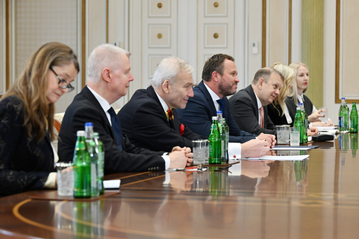 Le président Ilham Aliyev reçoit le ministre estonien des Affaires étrangères