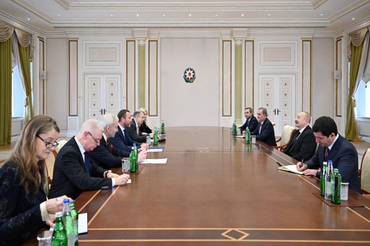 Le président Ilham Aliyev reçoit le ministre estonien des Affaires étrangères