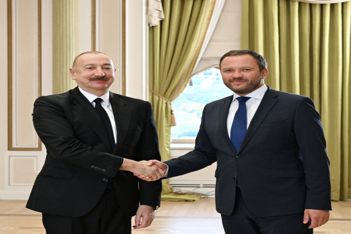 Le président Ilham Aliyev reçoit le ministre estonien des Affaires étrangères