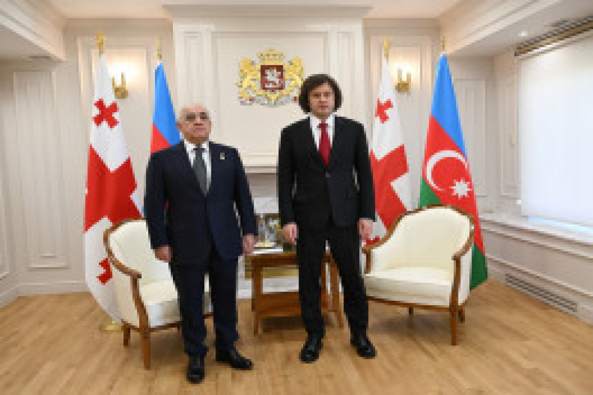 Ali Assadov rencontre Irakli Kobakhidze à Tbilissi