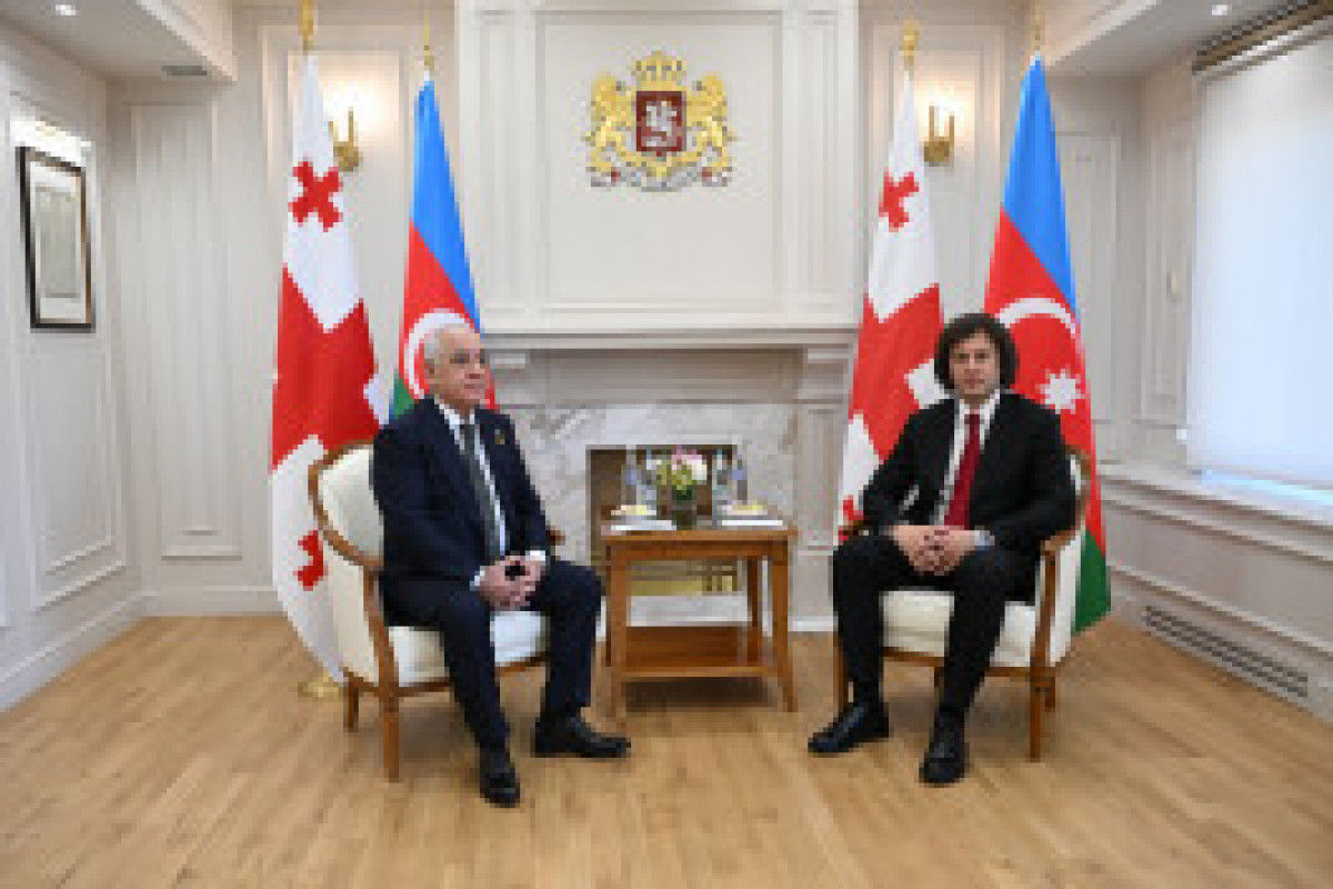 Ali Assadov rencontre Irakli Kobakhidze à Tbilissi