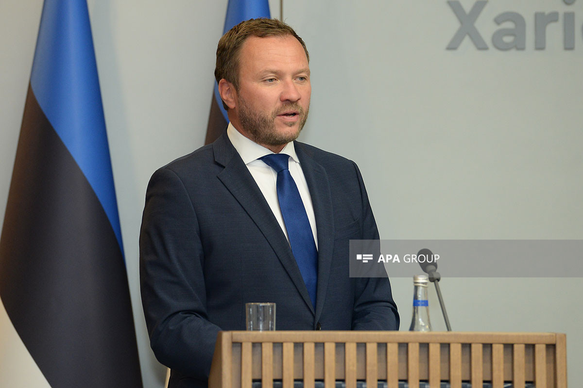 Margus Tsahkna,  ministre des Affaires étrangères