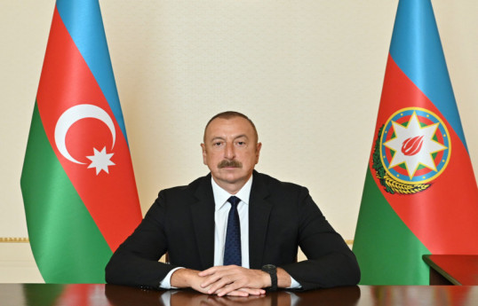Le président Ilham Aliyev partage une publication sur l’anniversaire de la libération de Goubadly