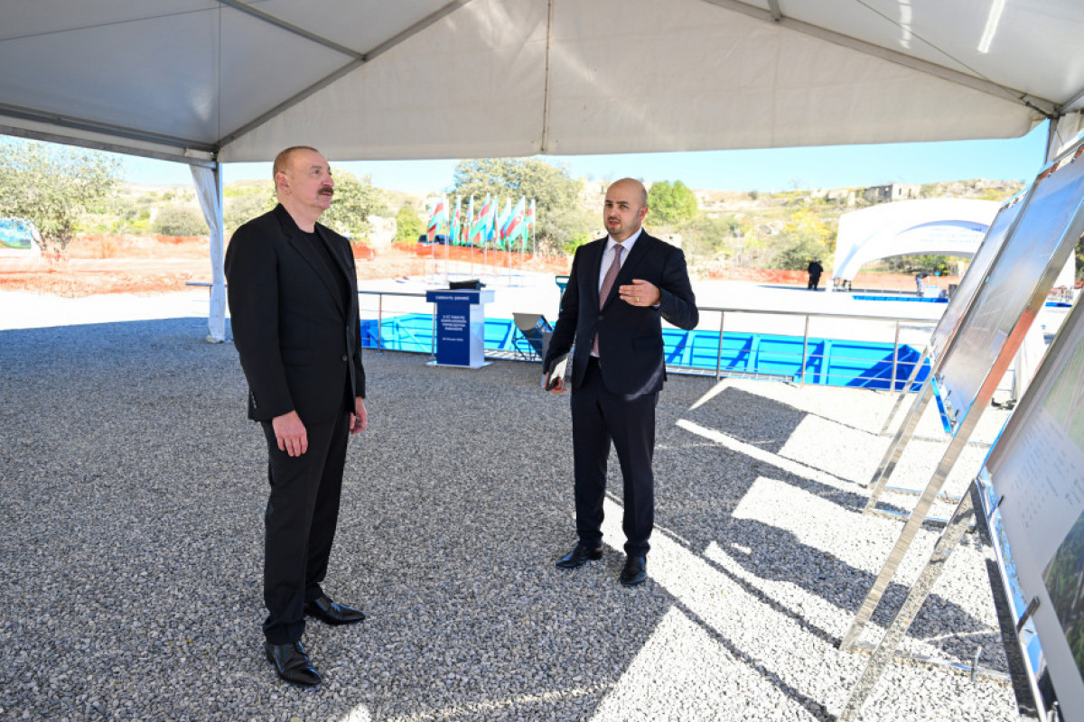 Pose de la première pierre des complexes résidentiels dans la ville de Djabraïl