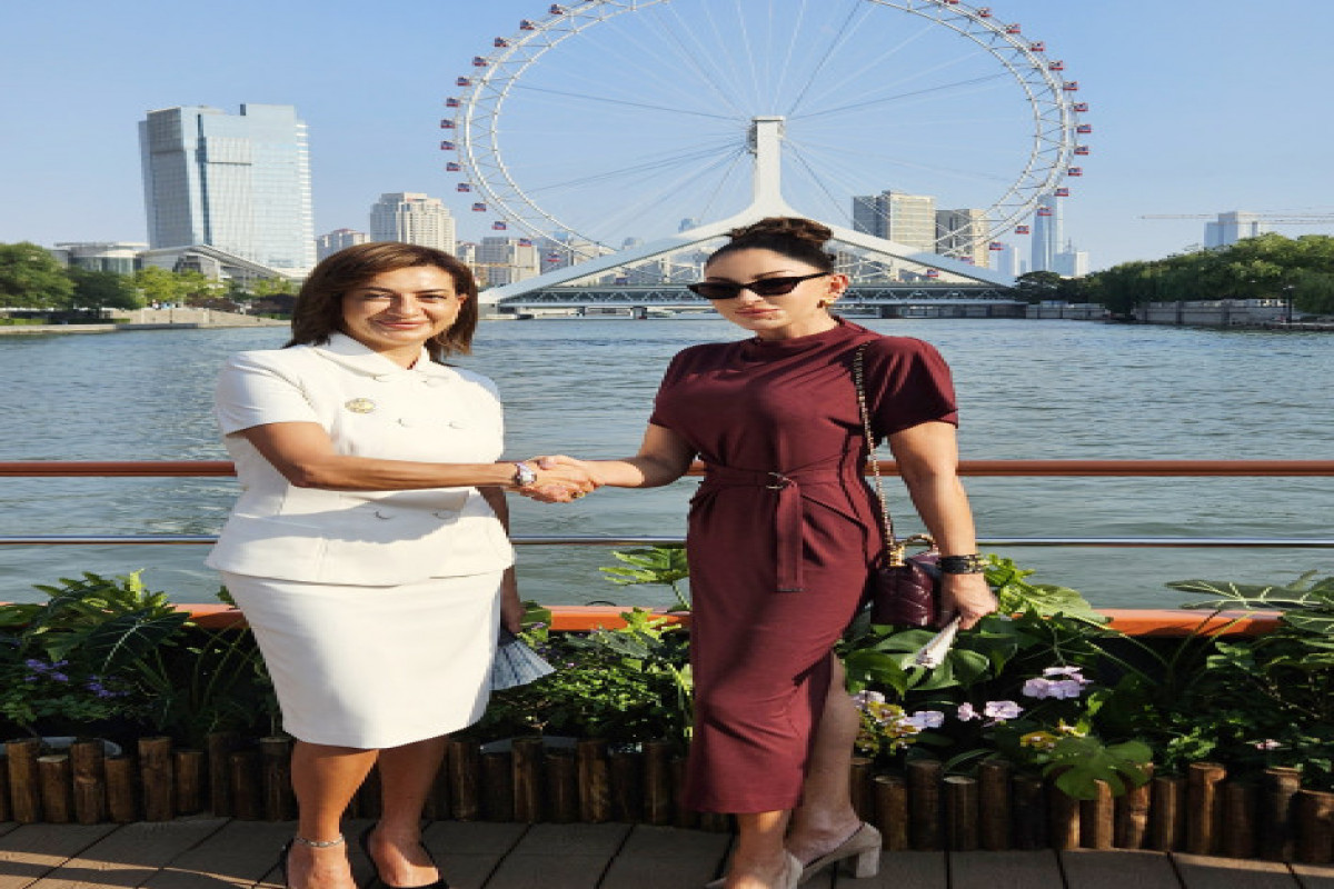 Mehriban Aliyeva prend part à une excursion en bateau avec les épouses des chefs d'État et de gouvernement participant à la réunion au format « OCS plus »