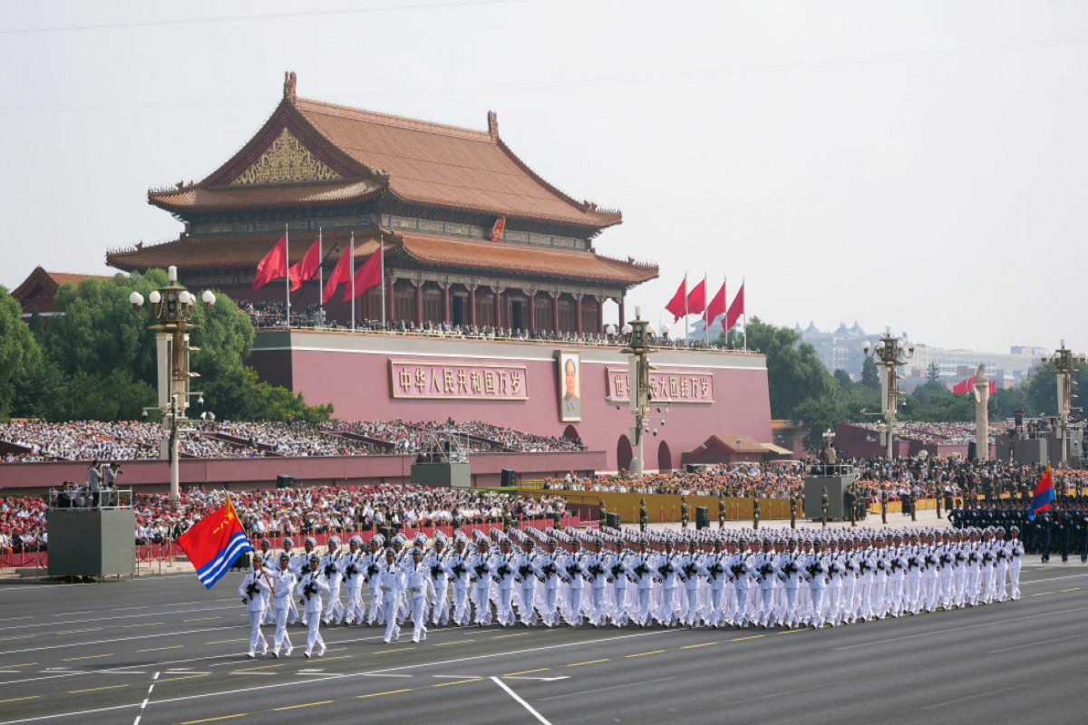 Le président azerbaïdjanais a assisté au défilé dédié au 80ᵉ anniversaire de la victoire à Pékin - Photo - Vidéo 