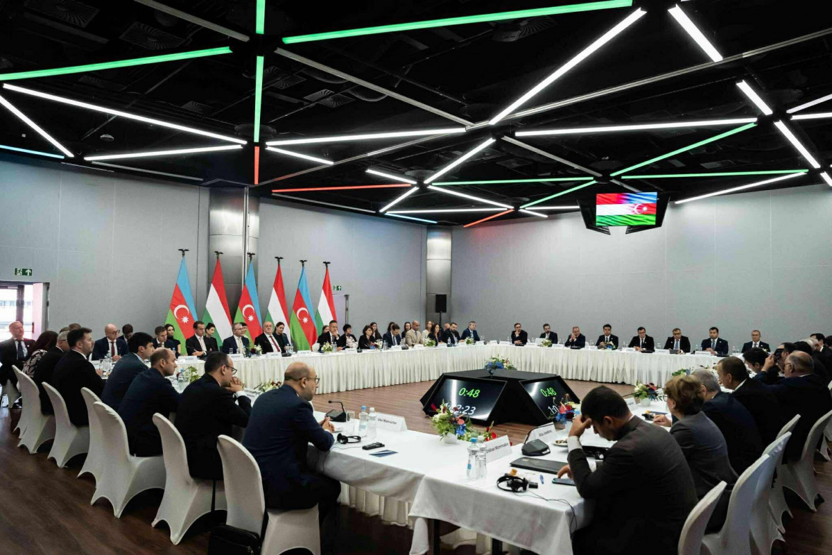 Réunion de la commission de coopération économique azerbaïdjano-hongroise