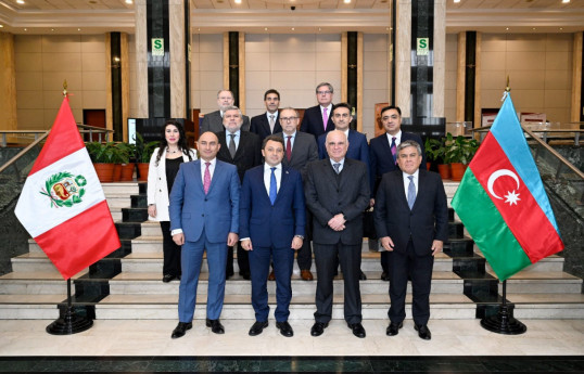 Visite du vice-ministre azerbaïdjanais des Affaires étrangères au Pérou