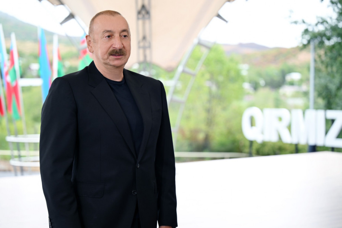 Ilham Aliyev : La construction en cours au Karabagh et au Zenguézour n’a pas d’équivalent dans le monde