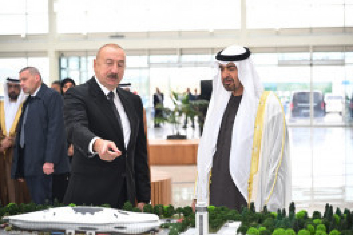 Le président des EAU est en visite officielle en Azerbaïdjan