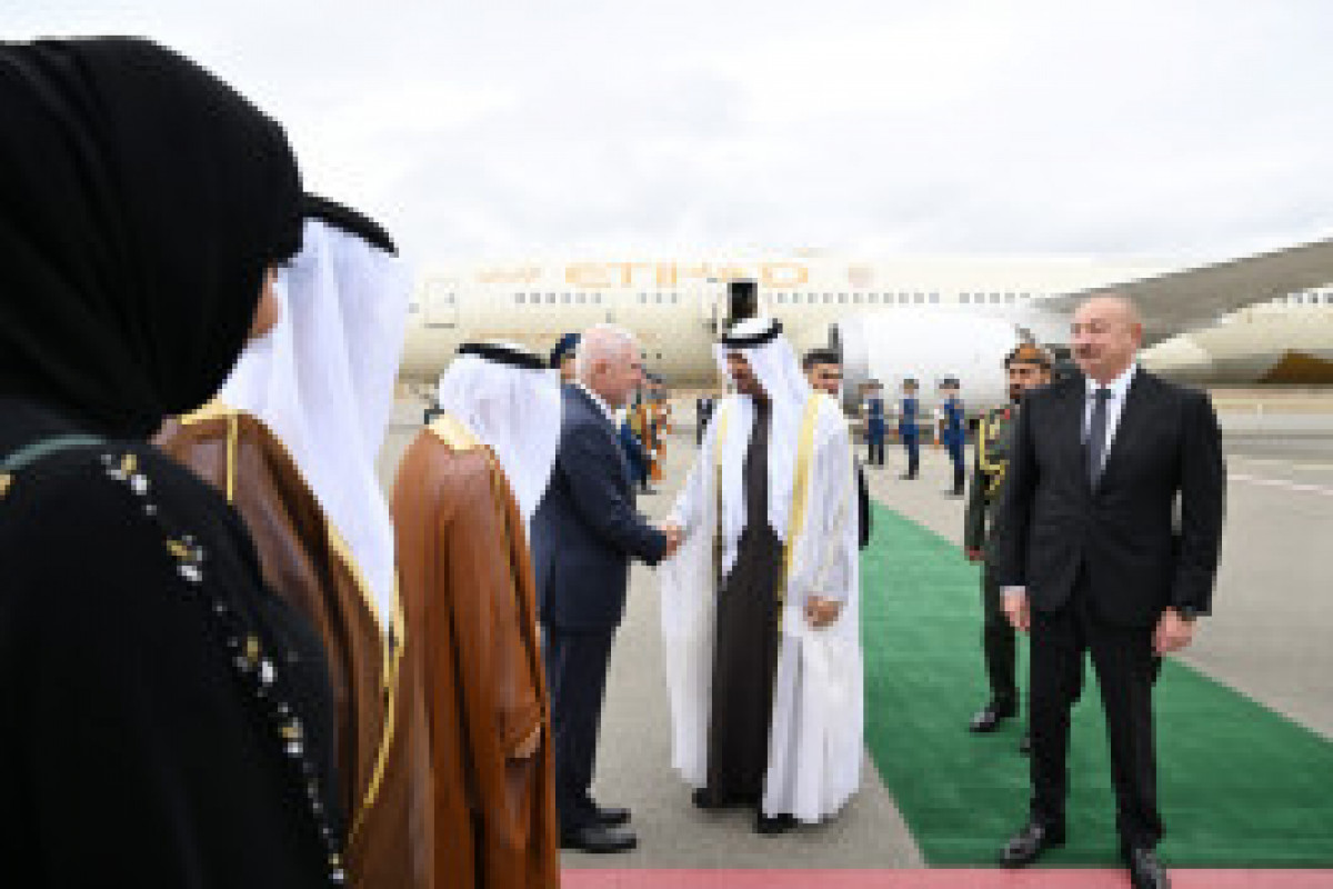 Le président des EAU est en visite officielle en Azerbaïdjan