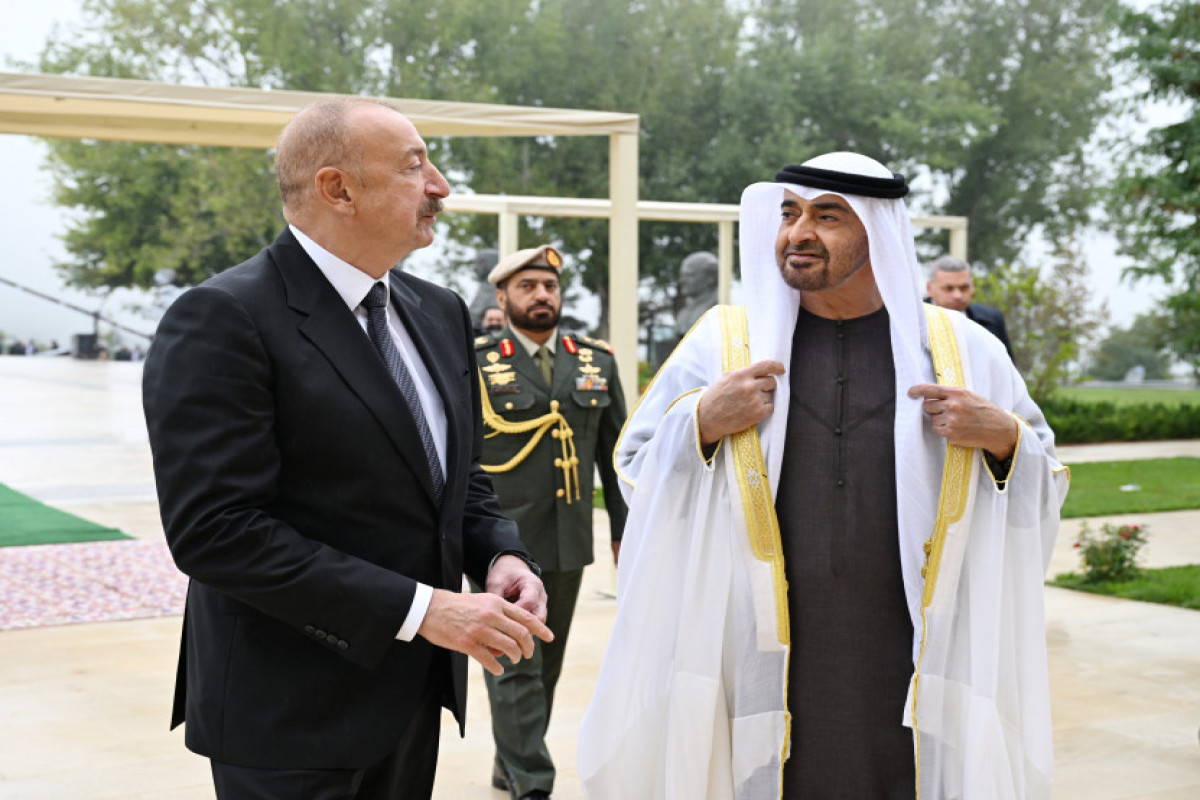 Cérémonie d’accueil officiel du président des Emirats arabes unis à Choucha