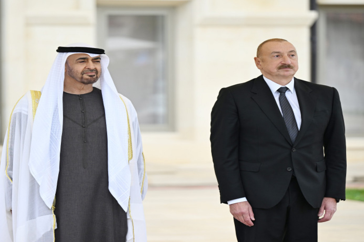 Cérémonie d’accueil officiel du président des Emirats arabes unis à Choucha