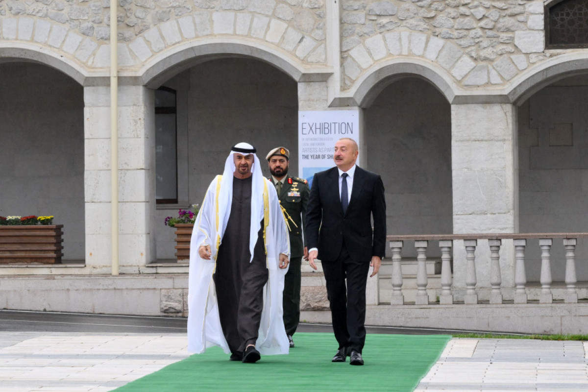 Cérémonie d’accueil officiel du président des Emirats arabes unis à Choucha