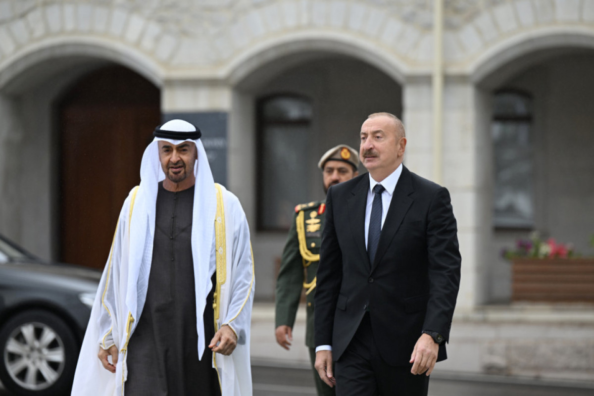 Cérémonie d’accueil officiel du président des Emirats arabes unis à Choucha