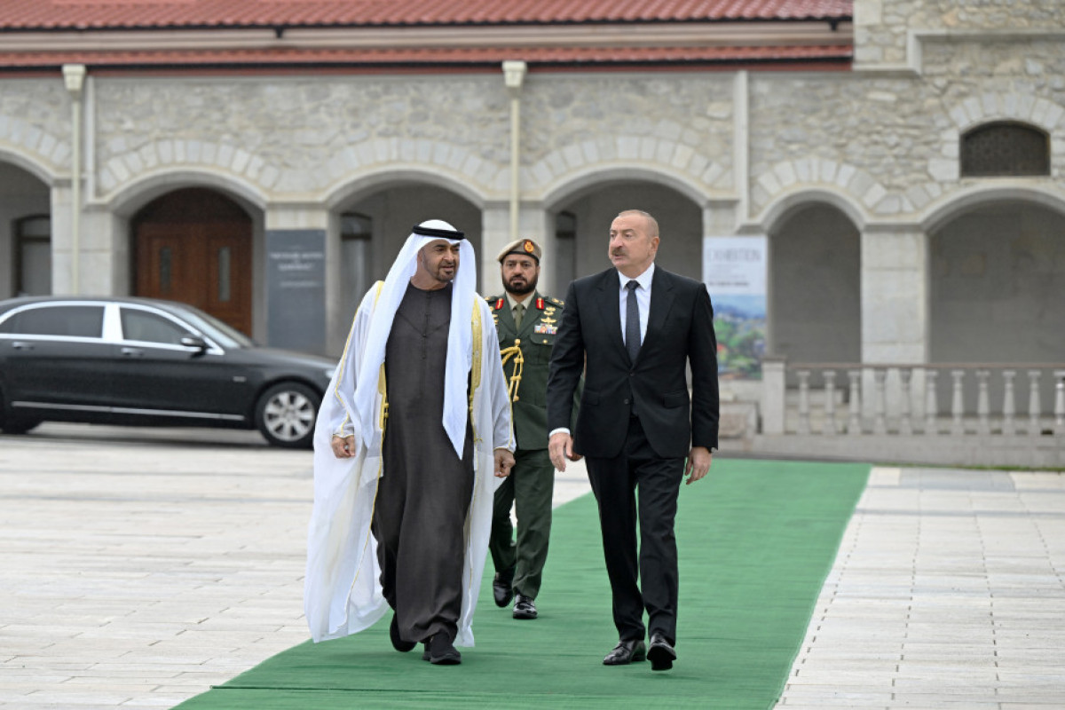 Cérémonie d’accueil officiel du président des Emirats arabes unis à Choucha