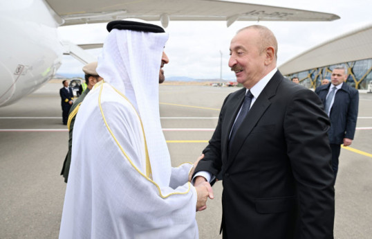 Le président des EAU est en visite officielle en Azerbaïdjan
