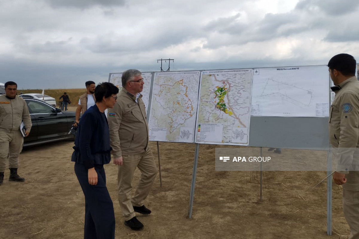 Azerbaïdjan : Depuis la Guerre patriotique, 227 000 hectares ont été déminés