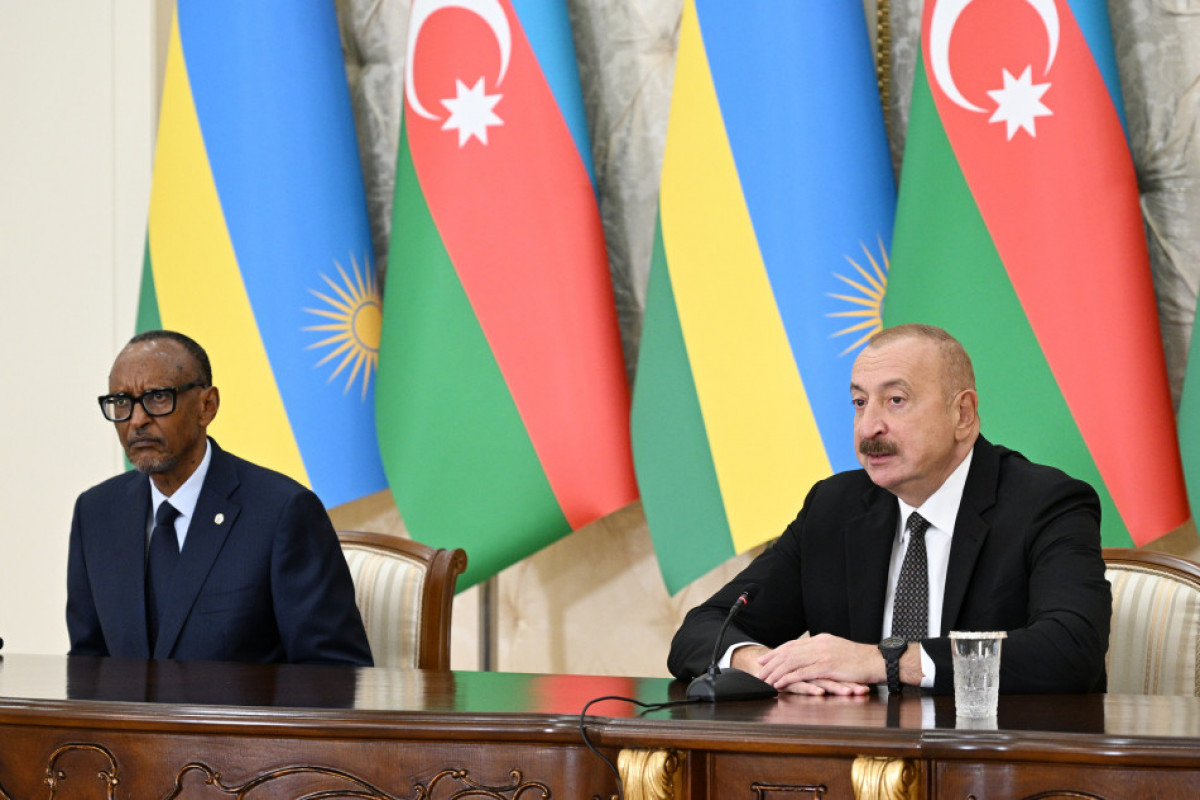 Cérémonie d’échange des documents signés entre l’Azerbaïdjan et le Rwanda