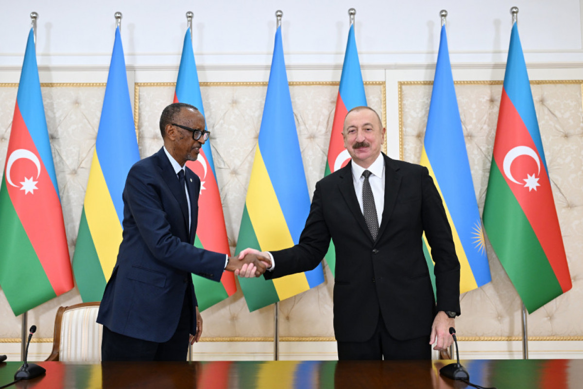 Cérémonie d’échange des documents signés entre l’Azerbaïdjan et le Rwanda