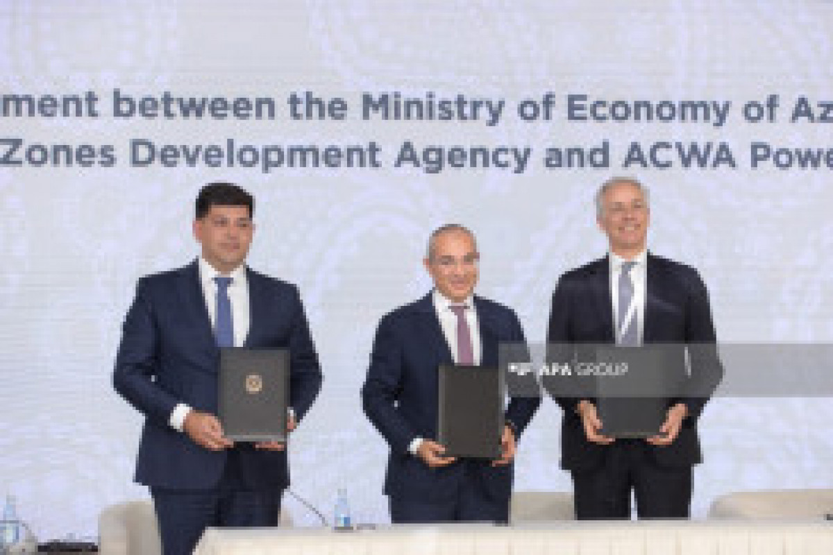 Signature d'un accord de partenariat public-privé pour la construction d'une usine de dessalement en mer Caspienne - Photo 