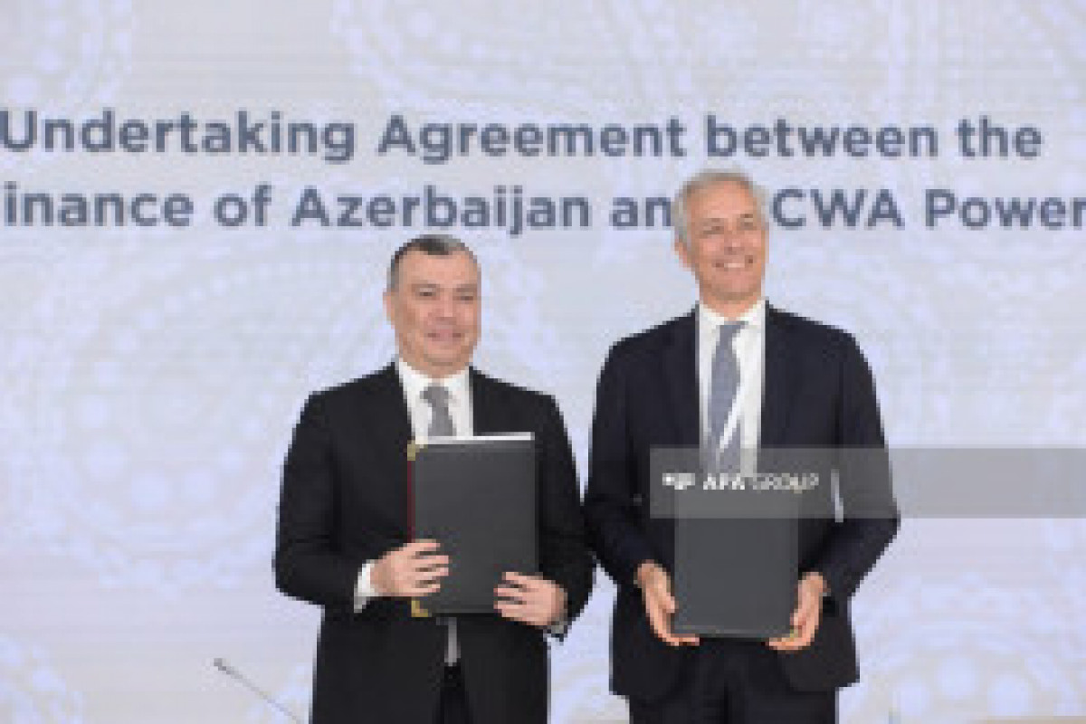 Signature d'un accord de partenariat public-privé pour la construction d'une usine de dessalement en mer Caspienne - Photo 