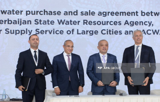 Signature d'un accord de partenariat public-privé pour la construction d'une usine de dessalement en mer Caspienne - Photo 