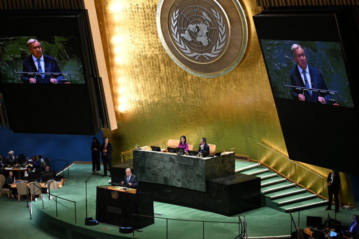 Le président Ilham Aliyev et son épouse Mehriban Aliyeva assistent au débat général de la 80ᵉ session de l’Assemblée générale de l’ONU