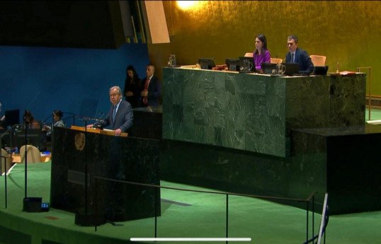 Guterres qualifie d’avancée positive la signature de l’accord de paix entre l’Azerbaïdjan et l’Arménie