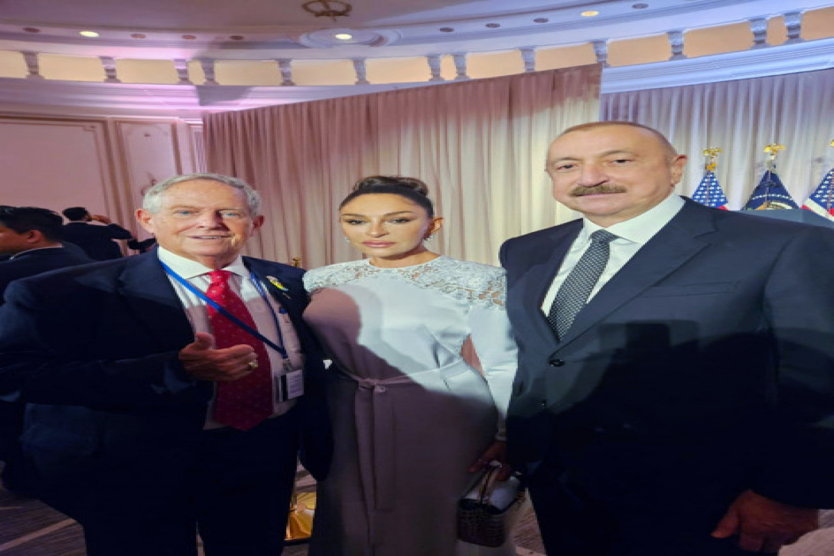 Le président Ilham Aliyev et son épouse Mehriban Aliyeva assistent à une réception officielle organisée à l’occasion de la 80ᵉ session de l’Assemblée générale de l’ONU