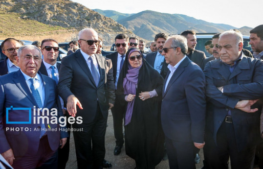 Le vice-Premier ministre azerbaïdjanais prend connaissance des travaux réalisés dans le corridor d'Araz