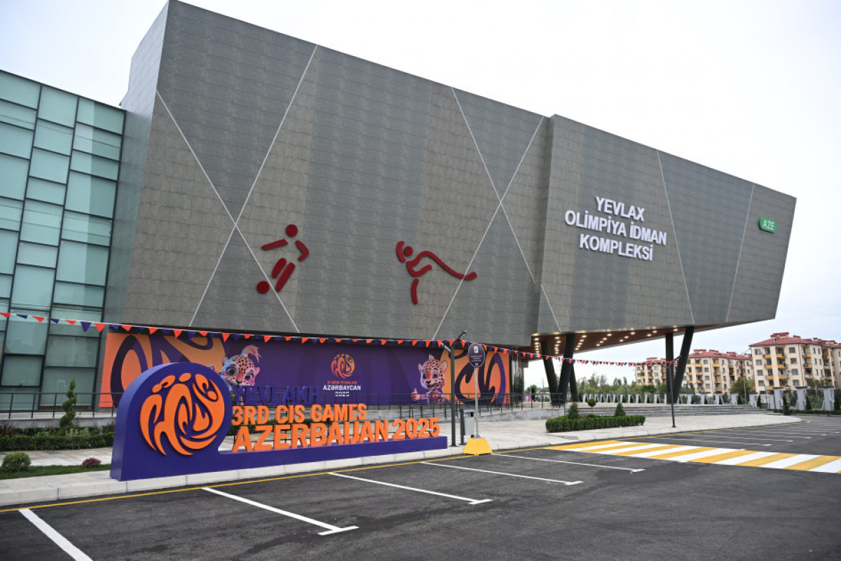 Ilham Aliyev participe à l'inauguration du Complexe sportif olympique de Yevlakh
