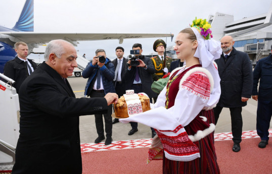 Le Premier ministre azerbaïdjanais entame une visite de travail à Minsk