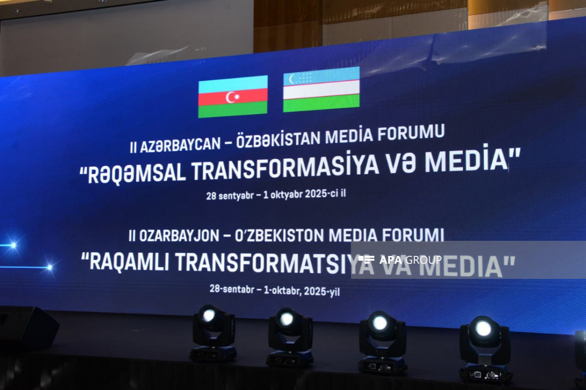 Bakou : 2e Forum des médias Azerbaïdjan-Ouzbékistan