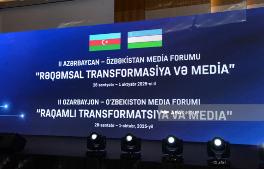 Bakou : 2e Forum des médias Azerbaïdjan-Ouzbékistan