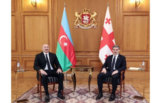 Dirigeant azerbaïdjanais s'est entretenu en tête-à-tête avec le président géorgien Mikheil Kavelashvili -ACTUALISÉ 