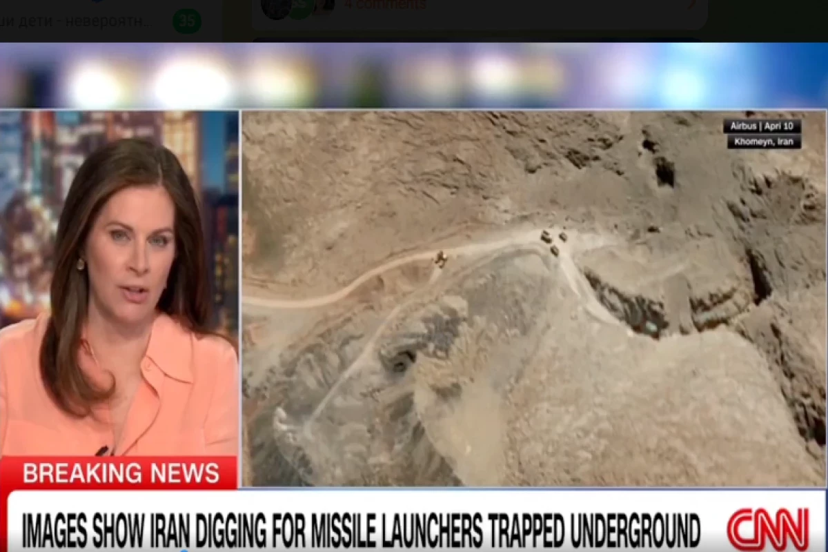 CNN : L’Iran retire les lanceurs de missiles situés dans des tunnels souterrains