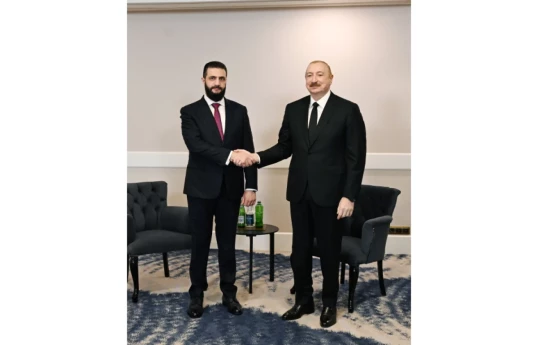 Président Ilham Aliyev a invité Ahmad Al Sharaa à effectuer une visite en Azerbaïdjan