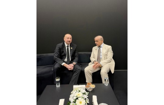 Président Ilham Aliyev a rencontré le Premier ministre du Pakistan