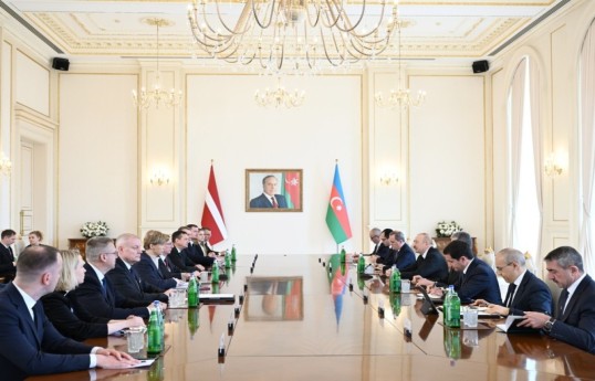 Une réunion élargie entre les présidents de l’Azerbaïdjan et de la Lettonie s’est tenue-ACTUALISÉ 